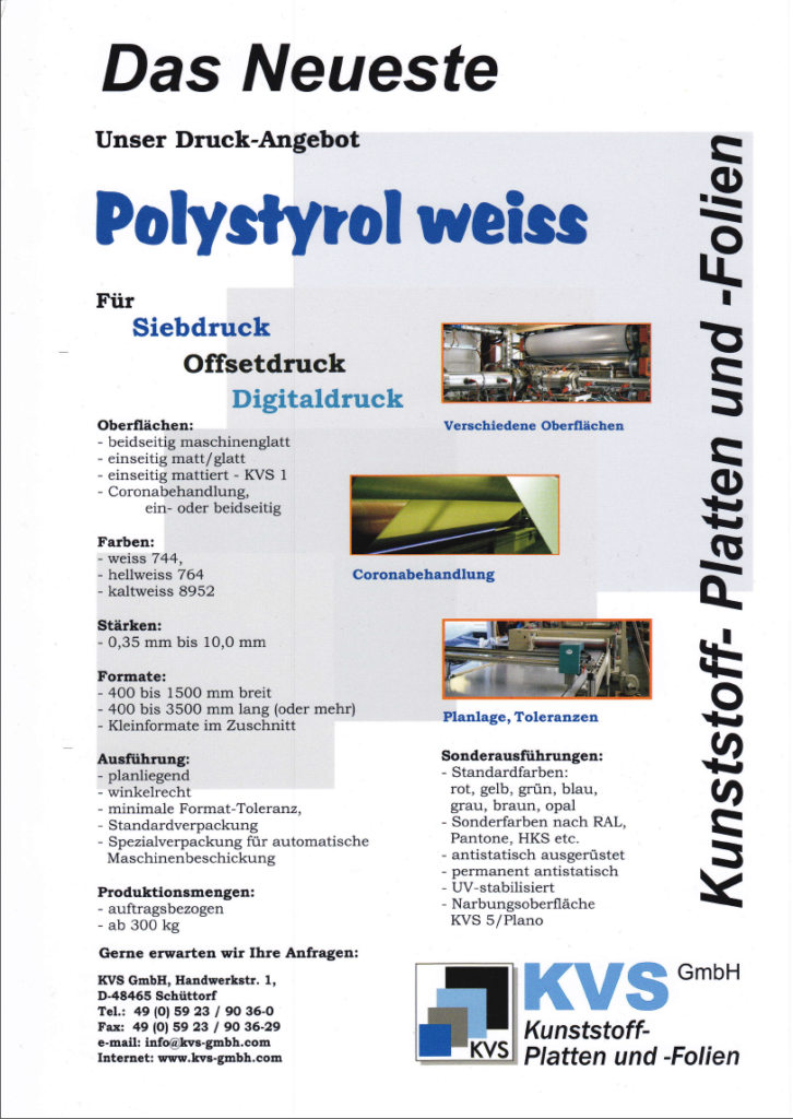 Polystyrol-weiss